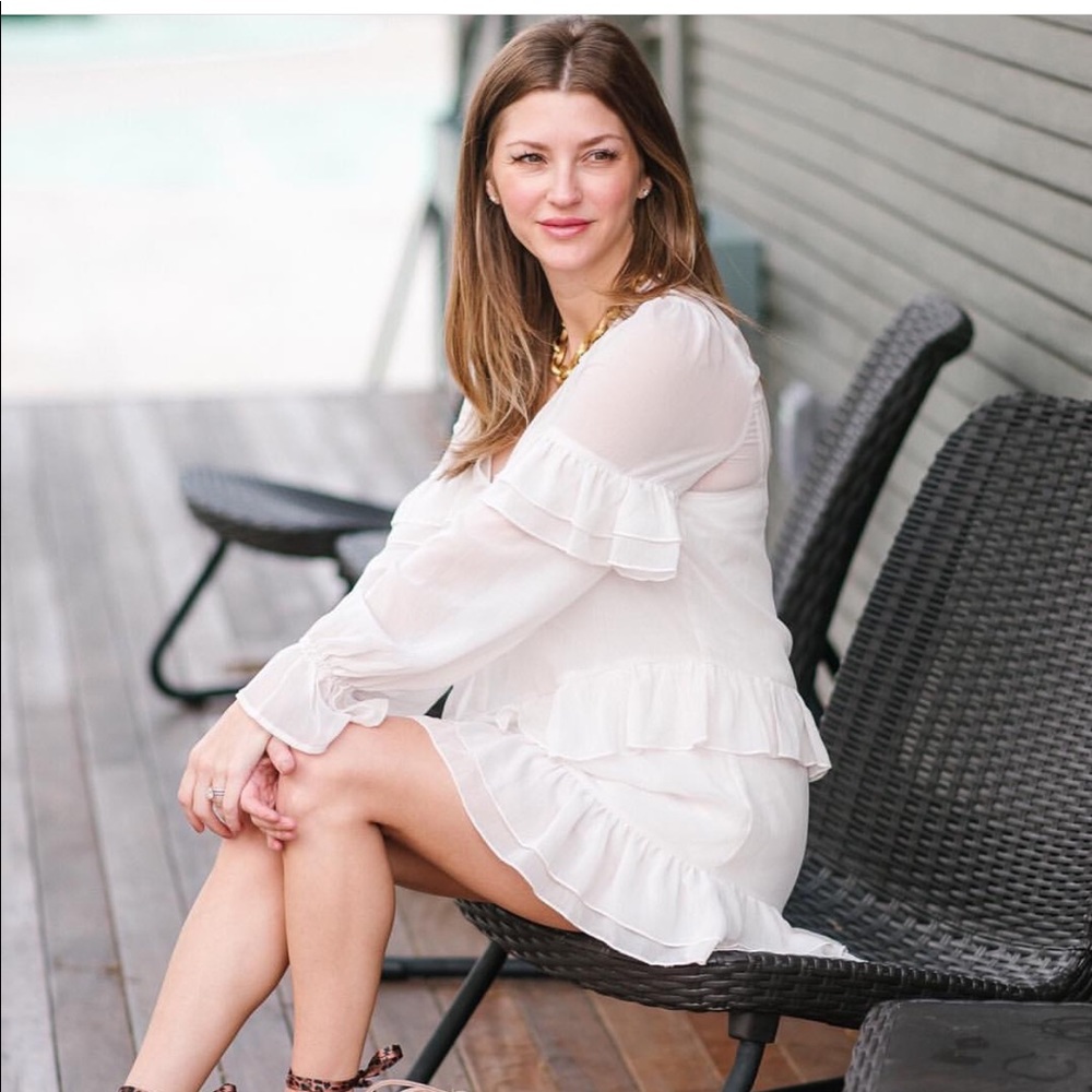 Ruffle tunic/ dress